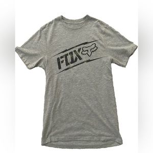 Fox Racing T-Shirt Gray Regular Fit Men’s Small